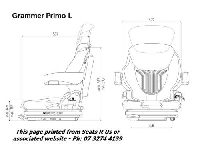 Grammer MSG75G Primo L Electric Air – 12V