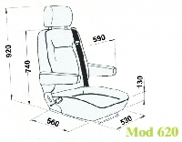 FASP Model 620 Seat