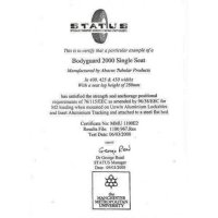 Bodyguard Observer Instructor Seat Details