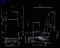 Kab 711 Air Ride Autoweight Control Seat Assembl