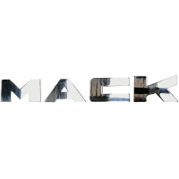 Mack Letters Emblem (Stainless Steel)