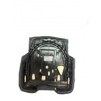 Grammer Blue Cushion Fabric / Black Cloth 521