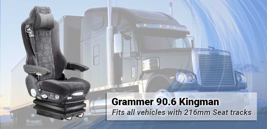 Grammer Actros 90.6 Kingman with 216mm seat tracks