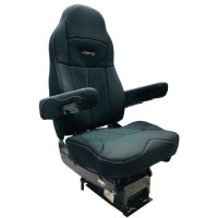 Legacy Silver Air Suspension Drivers Seat - High Back with Armrests