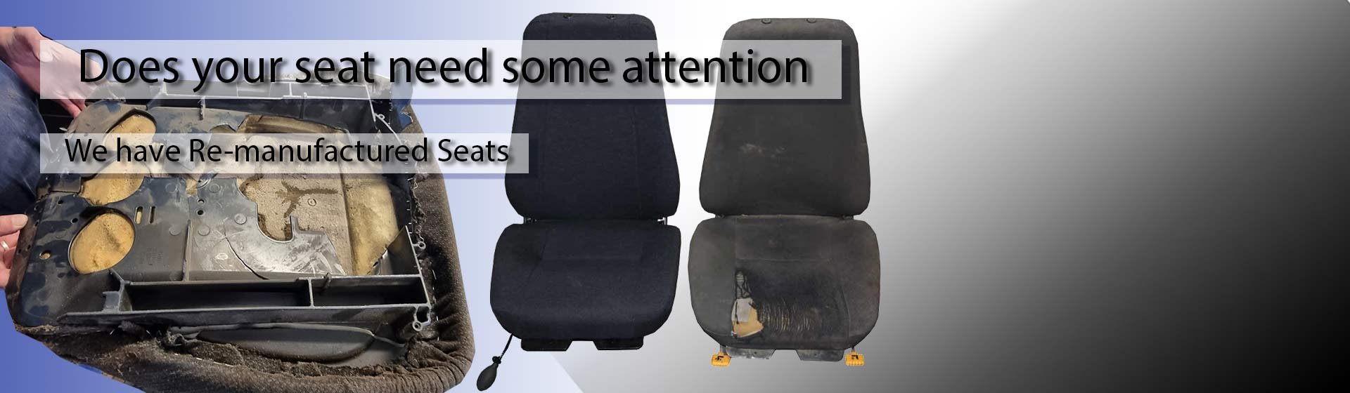 Re-manufactured Truck seats